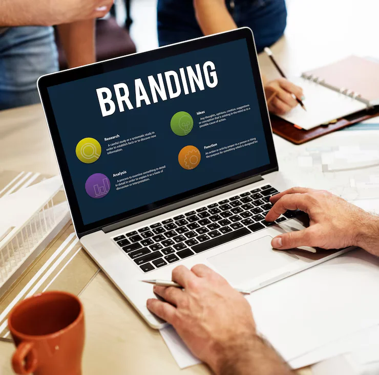 Digital branding services by Dot H for a strong online presence